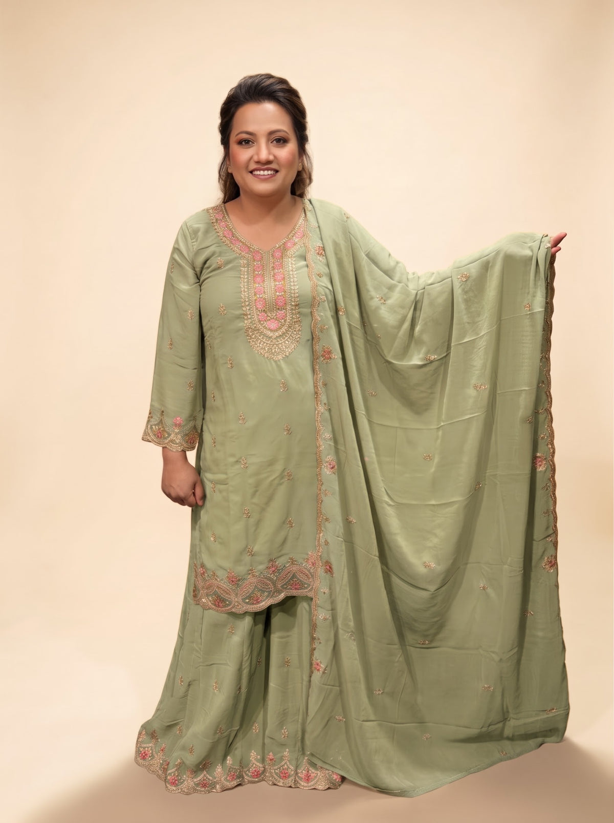 Georgette Kurta salwar
