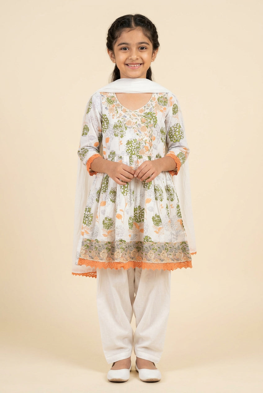 Kids anarkali