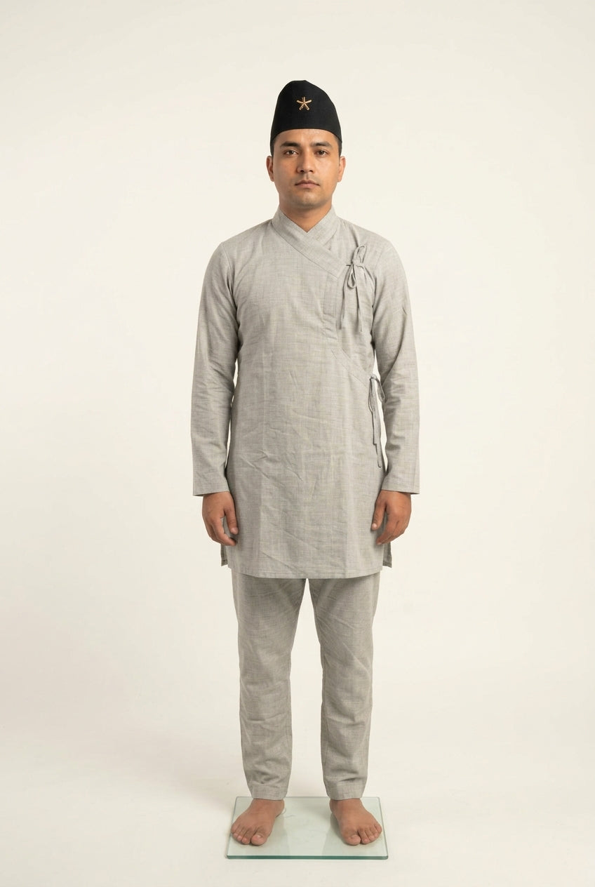 Mens Daura Surwal Set