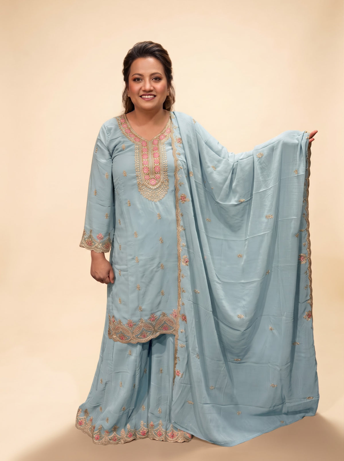 Georgette Kurta salwar
