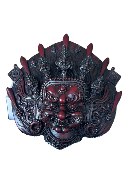 Bhairawa/Mahakala Mask-Protector Deity Wall Plaque-Gift/Souvenirs