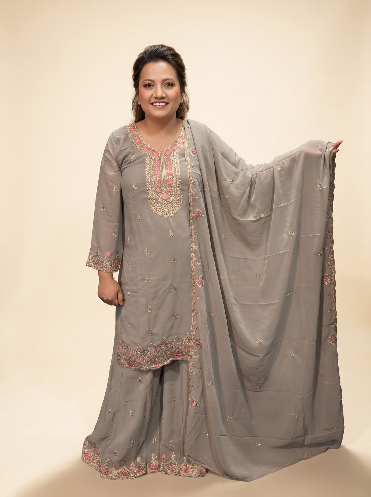 Georgette Kurta salwar