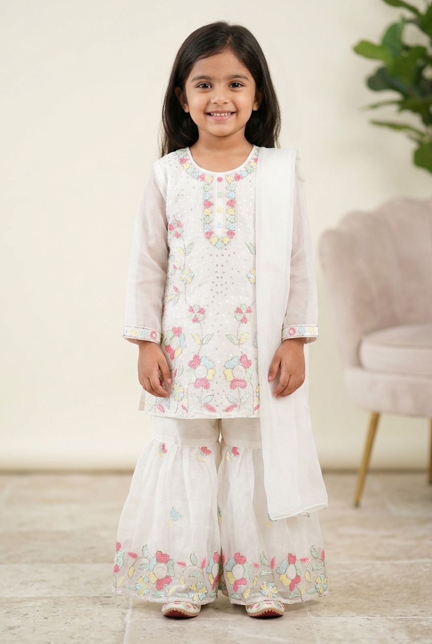 Sararah Kurta Salwar Baby Girl