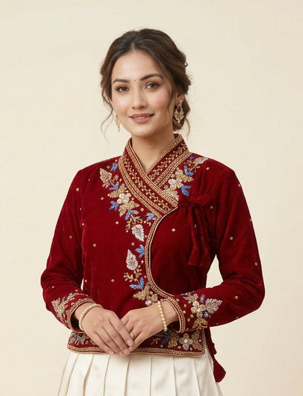 Boutique Valvet Chaubandi Blouse