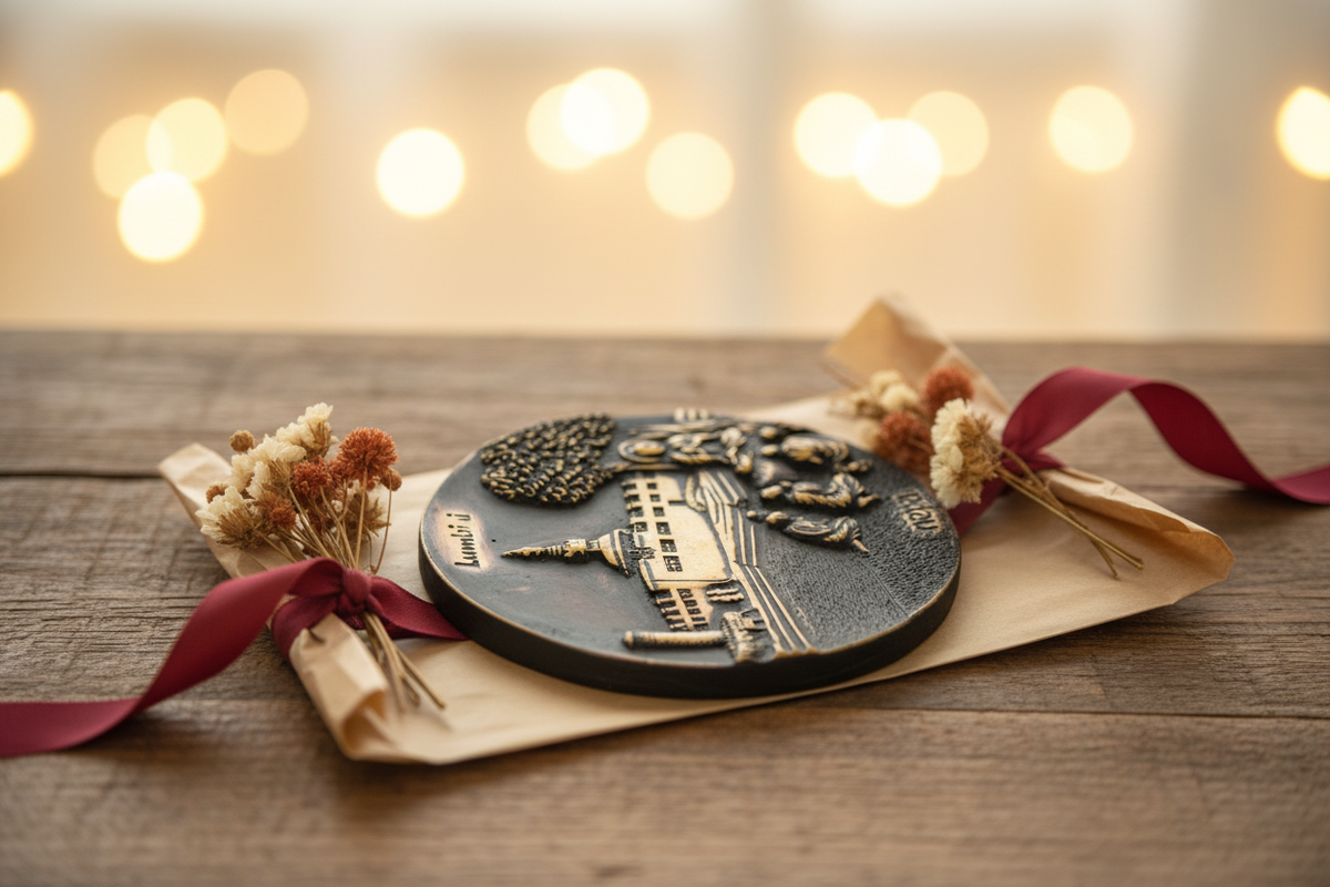 Lumbini Plaque – Gift Scene